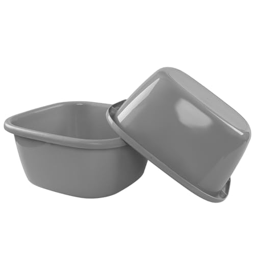 Matériau PP stable et élégant pour cette bassine épaisse rectangulaire durable