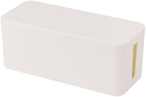 Miniatura 5 de 11.8x5.1x4.3in Cable Management Box Cable Organizer Box and Power Strip Box Hide Desk Cord and Floor Cables to Cover and Hide & Power Strips & Cords
