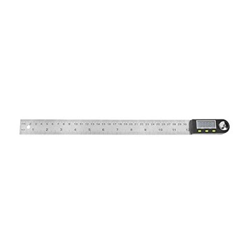 VIDOO Digitaler Winkel Lineal 0-200/300/500 Edelstahl Protraktor Holzbearbeitung Winkel Winkel Winkel Lineal - 200Mm