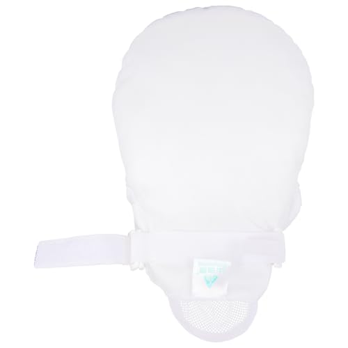FRCOLOR Soft Cotton Hand Glove for Elderly, Adjustable Mitt for Preventing and Self-Injury
