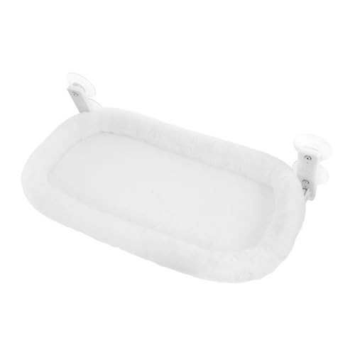 Abaodam Cat Window Hammock for Indoor Cats Soft Durable Perch Design Cozy for Observation Relaxation Suction Cup