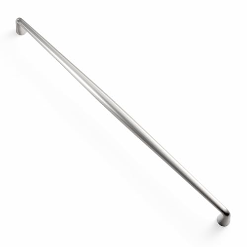 Goo-Ki Brushed Satin Nickel Zinc Alloy Cabinet Handles - 18''(457mm) Hole Center Affordable Luxury Cabinet Pull Hardware for Bedroom, Kitchen, 6 Pack…… by Goo-Ki - Used condition - US$175.88