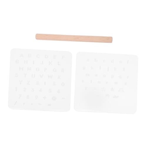 Beatifufu 1 Set Leather Alphabet Stamp Tool Leather Craft Letter Press Stamp Set for Crafts Making