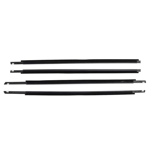 Joint d'étanchéité pour vitre Toyota Prius | Kit de 4 pièces pour moulure de portière