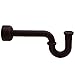Westbrass Traditional Pedestal Lavatory Kit with Cross Handles, Oil Rubbed Bronze, D1838L-12