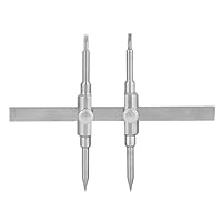 ZLXHDL Kameraobjektiv-Schraubstock-Werkzeug, Dual-Spitze-Kameraobjektiv-Reparaturschlüssel, Wartungsschlüssel, Offenes Werkzeugset, Zerlegen Des 10-130-mm-Objektivs