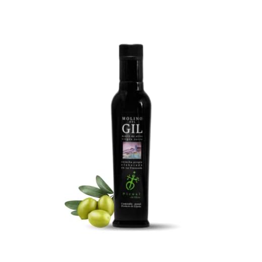 Aceite de Oliva Virgen Extra - Botella Aceite Oliva Español Economico - Aceite Oliva Verde Esmeralda Premium Regalo - Aceite de Oliva AOVE - Selección Familiar (Picual, 250ml)