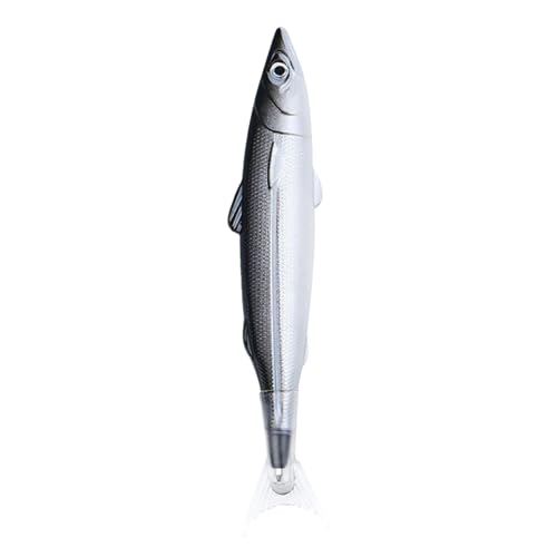 Générique Stylos amusants, stylos fantaisie créatifs en forme de poisson, stylo à bille animal avec décoration de poisson réaliste, idéal pour les...