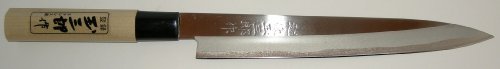 Titanium Wood Handle Knife Raw Fish Knife Sasimi Bocho 0907