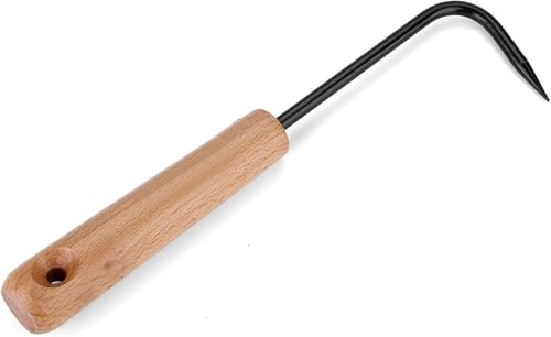 Rastrillo para Bonsái con mango ergonómico de madera miniatura 1