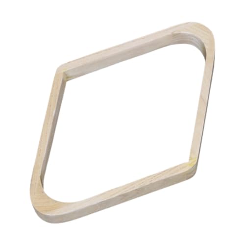 Yiju Pool Table Ball Rack, Billiard Table Triangle Rack Positioning Frame Billiard Ball Rack for Billiard Room, 27cmx18cm