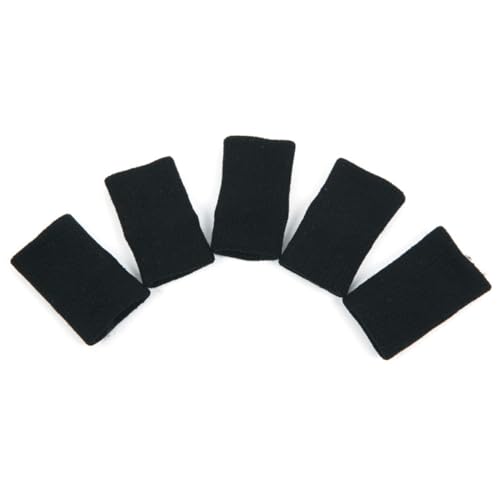 ERINGOGO 10Pieces Finger Sleeves for Sports Elastic Compression Braces for Relief Calluses and Breathable Thumb Guards for Basketball Baseball and Gym Activities