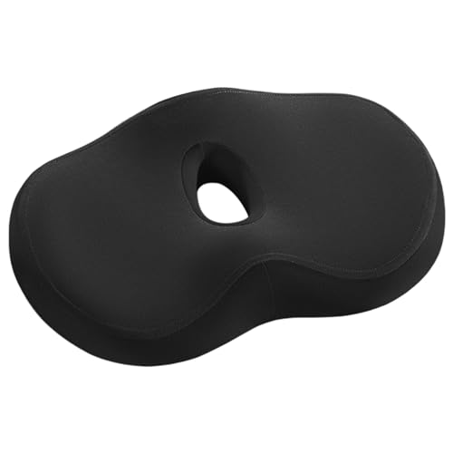 Cojín de Asiento ortopédico, cojín de Silla de Oficina, Memory Foam Cushion Lab | Soporte Suave, cómodo Grueso Almohadilla de Descarga de presión ergonómica para glúteos, Cadera, cóccix, lo