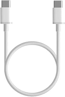 كيبل USB نوع C الى سريع سي 3a جالكسي S21 الترا S20 S10 لايت نوت 10 Z فليب 3 فولد 5G لمحول الشحن - ابيض