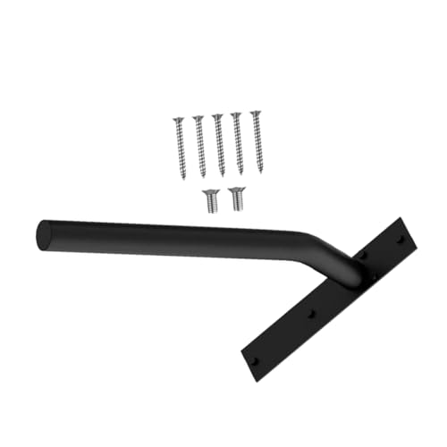 Support de rampe escalier NUOBESTY fixation robuste inox noir