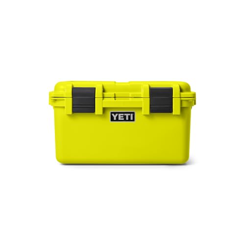 Boîte de rangement Loadout Gobox 30 2.0 jaune firefly ultra-robuste et étanche pour expédition