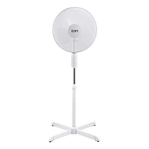 EDM - Ventilador de pie 55W 40cm 3 velocidades 33910 33910