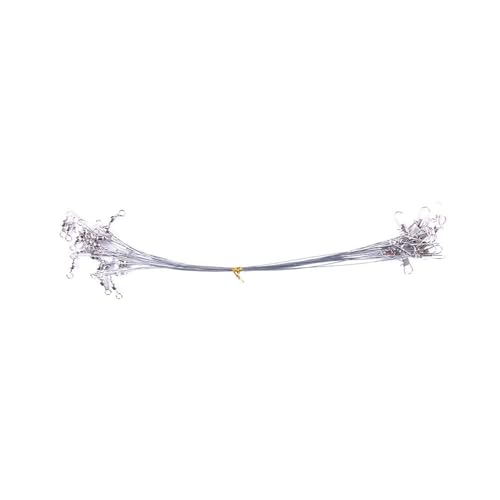 50 piezas cable de pesca alta resistencia 20 cm miniatura 1