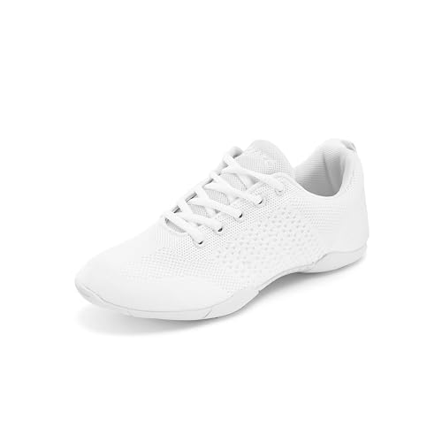 YSMIIH White Cheer Shoes Women Cheerleading Walking Sneakers Girls Tennis Dance Shoes2