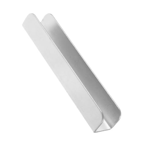 MERRYHAPY Baby Gate Groove Reinforcement Pet Dog Gate Support Feet for Stairs Doorway Metal Groove Fittings Easy Install Accessories