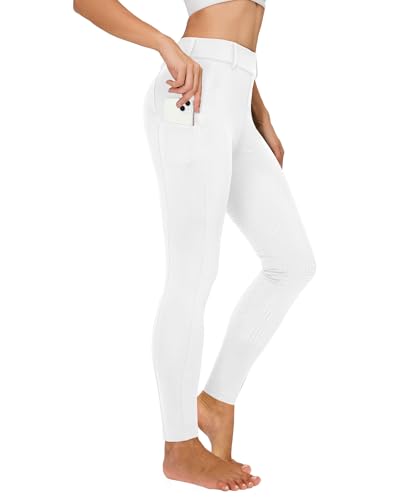 Legging d'équitation d'hiver pour femme - Pantalon d'équitation thermique pour femme - Doublure en...