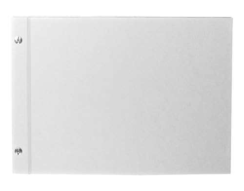 RAYHER 8161200 Album, White, Portrait, A4, 25 Blatt, 190g/m2