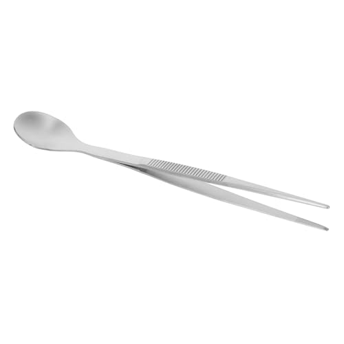 Cabilock Tasting Spoon Compact Chef Tasting Utensil for Soup Dessert and Appetizers Smooth Surface Ice Tea Spoon Lightweight Kitchen Tool for Home and Restaurant