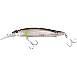 Jerkbait Lucio Señuelo duro para pesca japonesa MDS pececillo Jerkbait trucha, lucio, 82S, 82 mm, 9 g (03)