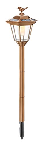 Esotec Solar lámpara de pie Tivoli, altura 68 cm, cobrizo, luz blanca cálida 102062 Cover