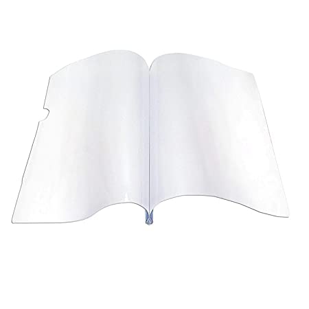 Image of KEEPING Plastic Strip File Folder for Document Sliding Bar Report Covers,30 Sheet Capacity, Transparent Resume Presentation File Folders Organizer Binder for A4 Size Paper Patti File (10 Pack)