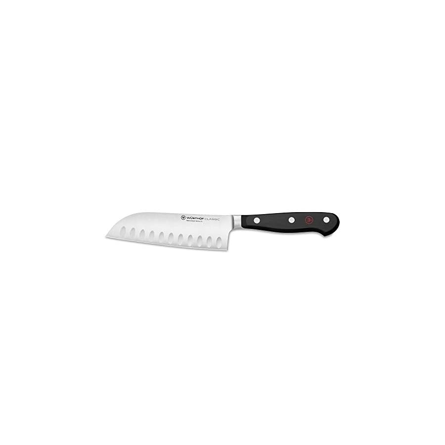WÜSTHOF Classic 5" Santoku Knife, Black