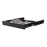 BAIODNB 19 In Office Mounted Sliding Under Desk Pull-out Drawer,Standing Desk Drawer Attachment Under Desk Drawer Slide Out,Under Flat-Top Desk Storage Ideal for Sit-Stand
