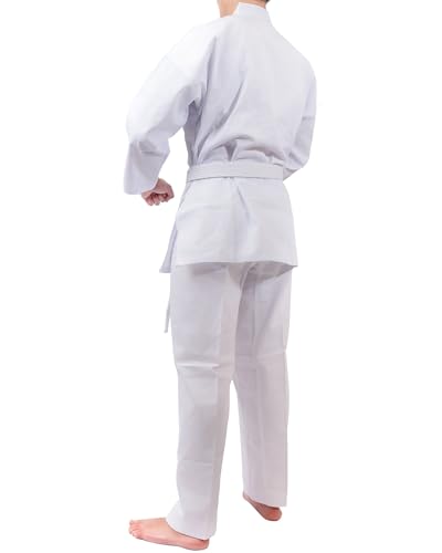 Aama AAMA-WHT-V-7 Student White V-Neck Taekwondo Uniform thumb #1