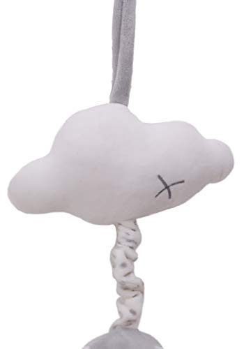 Toyland® 38cm (14”) Musical Lullaby Grey Baby Bear Cot Plush- Baby & Toddler Pram Toys - Suitable From Birth - Image 4
