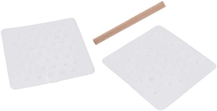 Embossing Kit Leather Stamping Tool Letters DIY for Rubber for Embossing Leather for Paper