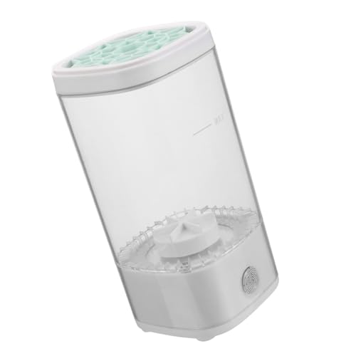 Homoyoyo Automático Limpiador Eléctrico para Brochas y Esponjas de Maquillaje Dispositivo Portátil con Función de Limpieza Profunda y Almacenamiento Integrado para Diario y Profesional