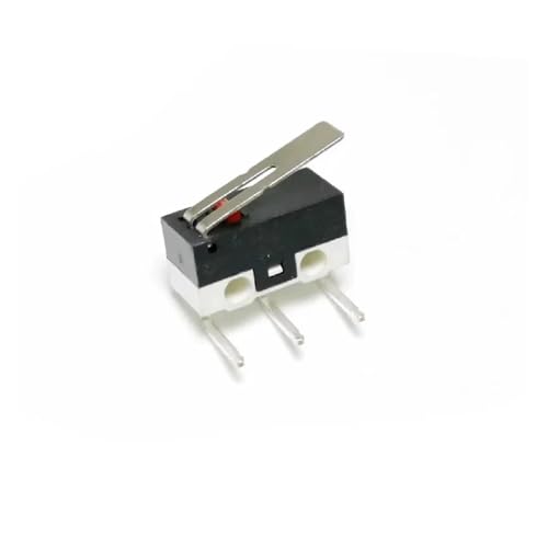 Micro interrupteur de fin de course 125V 1A terminal PCB SPDT avec levier à roulette - 6