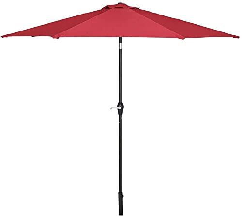DSFEG Parasols Garden Parasols Garden Parasol Paraguas 2.7m Tombra de Sol Impermeable con Mango Parasols