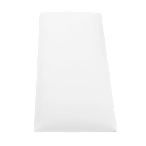 BESPORTBLE 3D Ivory White Anti-Collision Soft Wall Pads 20x40cm for Room Peel and Stick Upholstered Wall Cushion Panels Headboard Cover for ‘Safety in Bedroom and Playroom