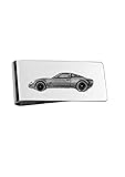 Geldklammer mit Zinn-Effekt Opel Gt ref171 Geldscheinklammerhalter, Zinn-Effekt, silberfarben