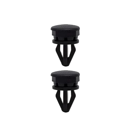 QASTGDE 2X パーセルシェルフクリップ F15 リアプラスチックボタン トランクリッド インテリア トランクハンガー カーゴフック 固定ブラケット リベット