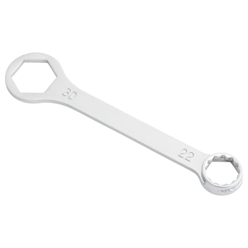 Image of TUSK Racer Axle Combo Wrench 22mm /30mm Includes 13 /16 inch for 2-Stroke Plug Removal