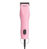 Wahl Pro Animal Thick-Curly Coat Clipper - Professional Pet Clipper for Curly Hair - Fur Care for Dogs & Cats - 2-Speed & Corded - Lightweight & Quiet - Durable - Ergonomic Design - Pink