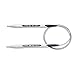 Prym Ergonomic Design Circular Knitting Pins/Needles, Metal, Multi-Colour, 8 mm, 80 cm Length