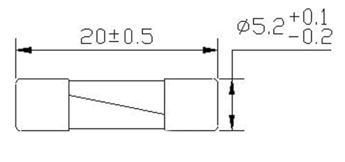 Fusible 5x20 mm 2A protège vos appareils contre surcharges cartouche verre temporisée - 2