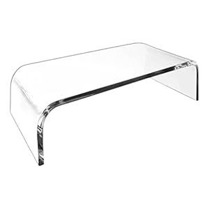 Écran D'écran D'ordinateur - Support De Moniteur D'ordinateur | ÉTAGNEMENT DE BUREAU | Stockage Du Clavier | Bureau De Support En Acrylique Pour Ordinateur Portable | Plinthe D'ordinateur Portable | S