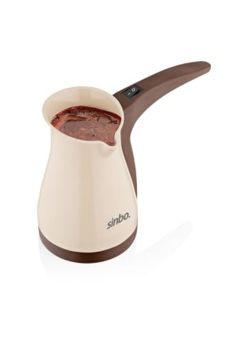 Sinbo SCM-2928 Greek Turkish Coffee Maker Machine Electric Coffee Pot Briki Ibrik Kettle