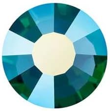 144 Pieces SS20 Preciosa Maxima Czech Crystal Flat Back, Rhinestones for Crafts, Blue Zircon AB