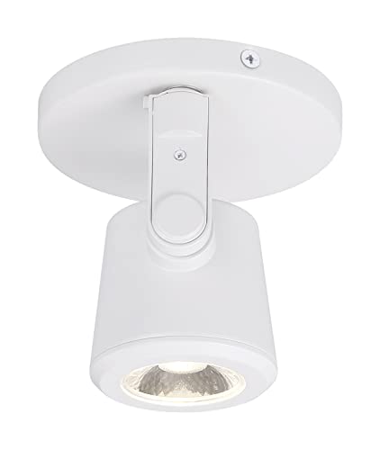 Nuvo 62/1108 12W Led Adjustable Taper-Back Monopoint Ceiling And Wall Spotlight thumb #2
