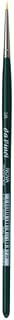 DA VINCI 1570 Series Water Number-3 Colour Brush, Synthetic Fiber, Green, 18 x 0.11 x 30 cm, 1570-3/0